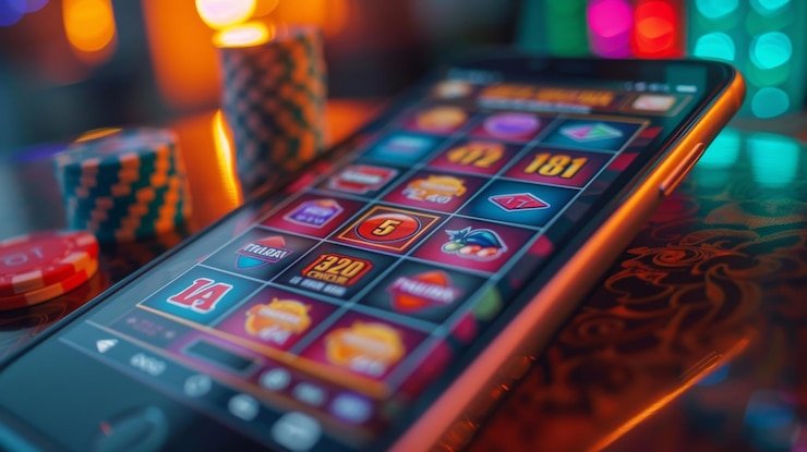 Spin controls and balance display in Hip Hop Panda game interface